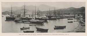 Miasto i port Batum, częściowo zniszczone przez eksplozję magazynu, 25 lipca autorstwa English Photographer