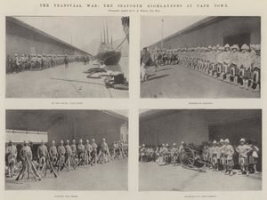 Wojna Transwalu, Seaforth Highlanders w Kapsztadzie