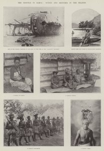 Kłopoty na Samoa, Sceny i Szkice na Wyspach autorstwa English Photographer