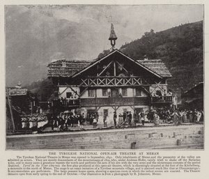 Tyrolski Teatr Narodowy w Meran autorstwa English Photographer
