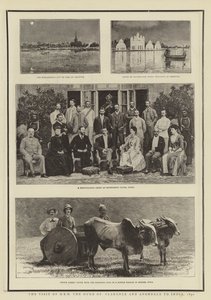 Wizyta JKW Księcia Clarence i Avondale w Indiach, 1890 r