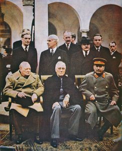 Konferencja w Jałcie, luty 1945 (foto) autorstwa English Photographer