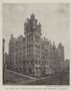Chrześcijańskie stowarzyszenia młodych mężczyzn Nowe budynki w Glasgow autorstwa English Photographer