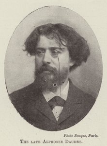 Nieżyjący Alphonse Daudet autorstwa English Photographer