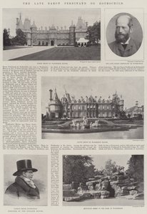 Nieżyjący już baron Ferdinand de Rothschild autorstwa English Photographer