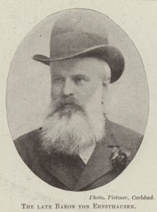 Nieżyjący już baron von Ernsthausen autorstwa English Photographer