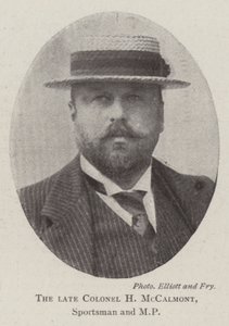 Nieżyjący już pułkownik H McCalmont, Sportsman i MP autorstwa English Photographer