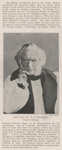 Nieżyjący już dr B F Westcott, biskup Durham autorstwa English Photographer
