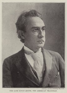 Nieżyjący już Edwin Booth, amerykański tragedyna autorstwa English Photographer