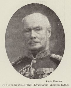 Nieżyjący już generał Sir H. Lynedoch Gardiner, KCB autorstwa English Photographer