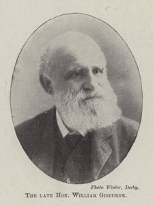 Nieżyjący już szanowny William Gisburne autorstwa English Photographer