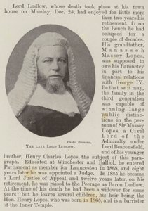 Nieżyjący Lord Ludlow autorstwa English Photographer