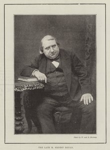 Nieżyjący już pan Ernest Renan autorstwa English Photographer