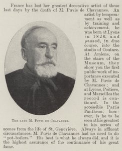 Nieżyjący M Puvis de Chavannes autorstwa English Photographer