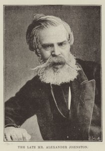 Nieżyjący już pan Alexander Johnston autorstwa English Photographer