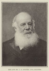 Nieżyjący już pan C E Spooner, inżynier budownictwa autorstwa English Photographer