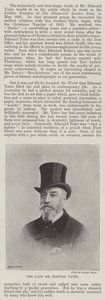 Nieżyjący już pan Edmund Yates autorstwa English Photographer