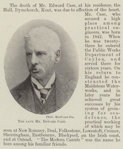 Nieżyjący już pan Edward Case autorstwa English Photographer