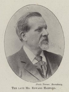 Nieżyjący już pan Edward Harford autorstwa English Photographer