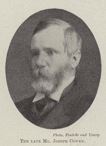 Nieżyjący już pan Joseph Cowen autorstwa English Photographer