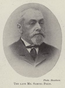 Nieżyjący już pan Samuel Price autorstwa English Photographer