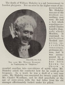 Nieżyjący już pan William Blakeley jako Vanderpump w Brighton autorstwa English Photographer