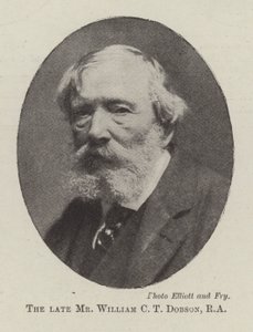 Nieżyjący już pan William CT Dobson, RA autorstwa English Photographer