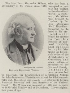 Nieżyjący prebendary Wilson autorstwa English Photographer