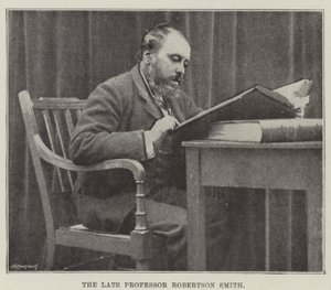 Nieżyjący już profesor Robertson Smith autorstwa English Photographer