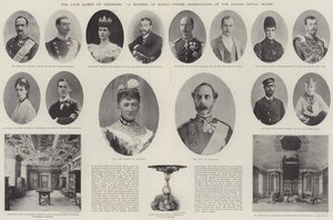 Nieżyjąca Królowa Danii, Matka Królów, Trzy Pokolenia Duńskiego Domu Królewskiego autorstwa English Photographer