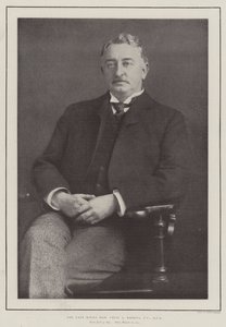 Nieżyjący już sędziwy Cecil J Rhodes, PC, DCL