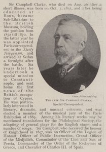 Nieżyjący już Sir Campbell Clarke, korespondent specjalny autorstwa English Photographer