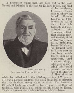 Nieżyjący już Sir Edward Hulse autorstwa English Photographer