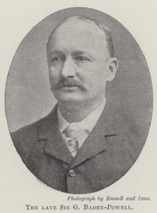 Nieżyjący Sir G Baden-Powell autorstwa English Photographer