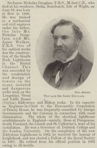 Nieżyjący sir James Douglass autorstwa English Photographer