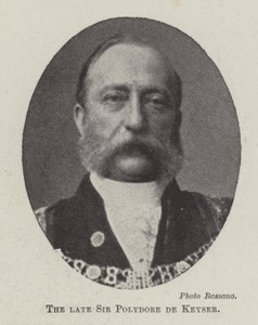 Nieżyjący już Sir Polydore de Keyser autorstwa English Photographer