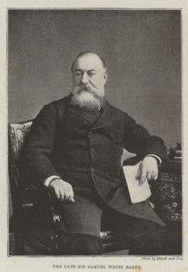 Nieżyjący już Sir Samuel White Baker autorstwa English Photographer