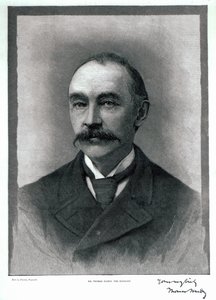 Thomas Hardy, 1892 autorstwa English Photographer