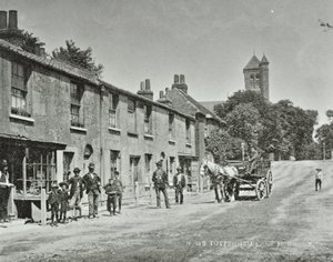 Tottenham Lane, Hornsey: elewacje frontowe, 1893 autorstwa English Photographer