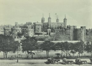Tower of London, Tower Hill, 1890 autorstwa English Photographer
