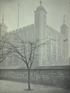 Tower of London, Tower Hill: Biała Wieża, 1899 autorstwa English Photographer