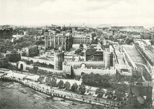 Tower of London z Tower Bridge autorstwa English Photographer