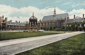 Trinity College, Wielki Dwór autorstwa English Photographer