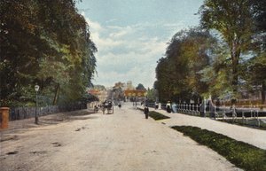 Trumpington Road i Trumpington Street autorstwa English Photographer
