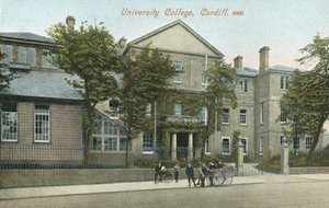 University College, Cardiff (kolorowe zdjęcie) autorstwa English Photographer