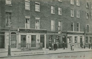 Upper Baker Street, Londyn autorstwa English Photographer