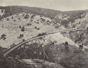 Wiadukt na Adelaide do Melbourne Railway autorstwa English Photographer