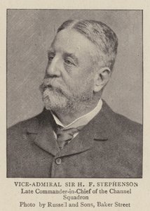 Wiceadmirał Sir HF Stephenson autorstwa English Photographer
