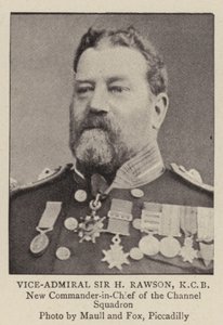 Wiceadmirał Sir H Rawson, KCB autorstwa English Photographer