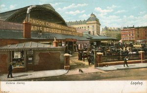 Victoria Station, Londyn autorstwa English Photographer